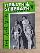Health & Strength Bodybuilding Magazine October 22nd 1959. Jayne Mansfield Cover