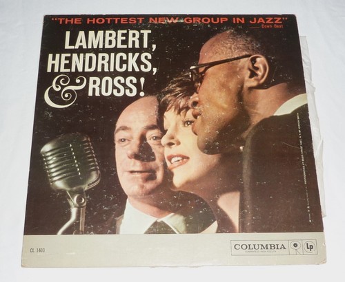 "STILL SEALED" VINYL LP by LAMBERT, HENDRICKS & ROSS (1959) JAZZ / COLUMBIA