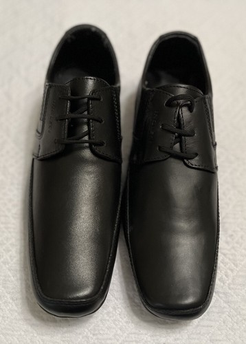 Inglese Italy Size 6/38 Men’s Black leather Slim-Fit Oxford Dress Shoe NEW - Picture 1 of 9