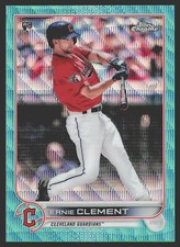 2022 Topps Chrome #145 Ernie Clement Prism Refractor