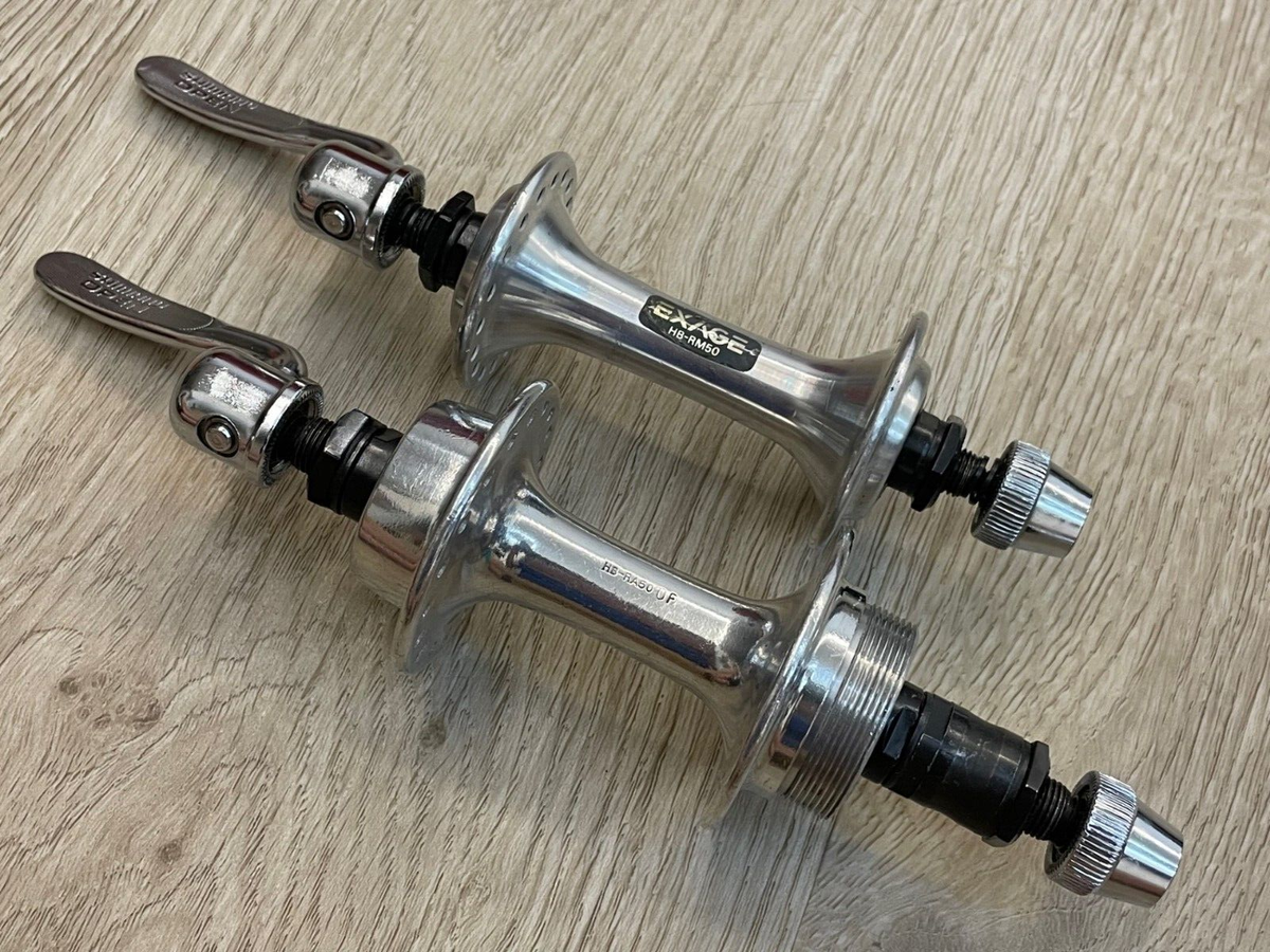 Moyeu Arrière Shimano HB RA50 NOS 36 Trous – Japon – Aluminium Argent