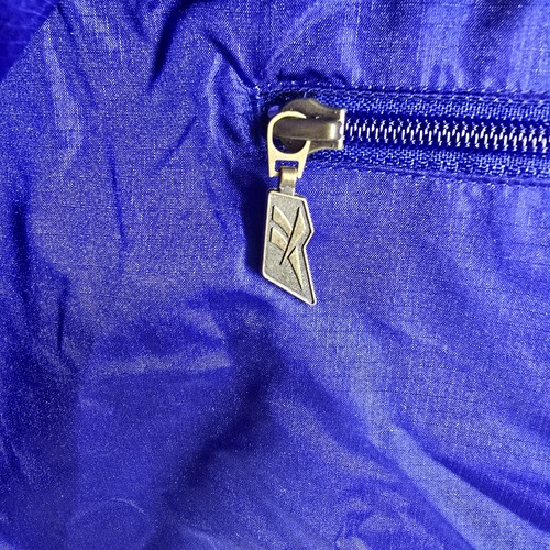 Reebok Anorak Windbreaker Mens 2XL Vintage Blue Reebok Athletic Dept. Pullover - Picture 5 of 16