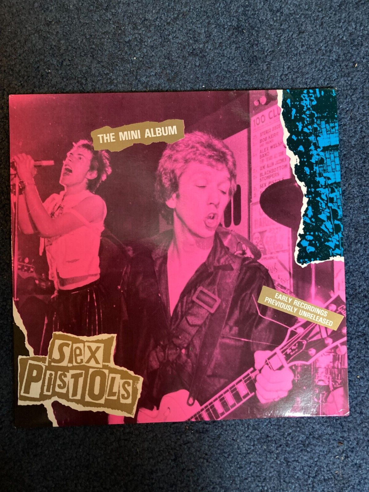 Sex Pistols - The Mini Album Vinyl LP (1985) UK PRESS  EX/VG+