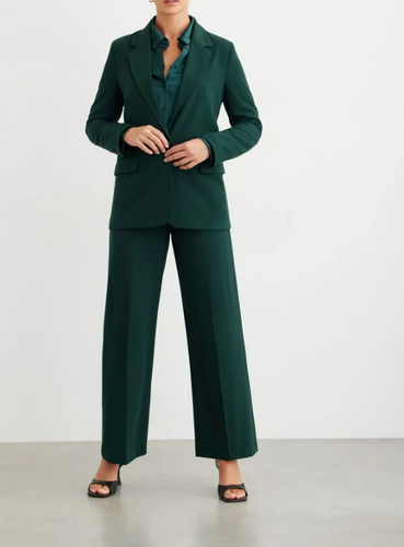 Women Suit Set Custom Made to Measure Wedding Business Formal Pant Suit Handmade - Picture 5 of 7