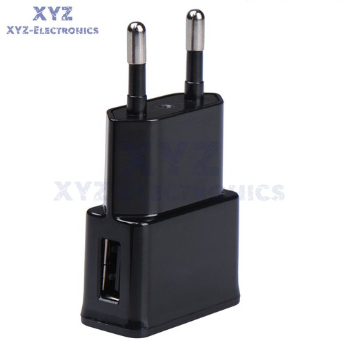 5 V 2A 1 Port USB Ladegerät schnelles Netzteil Reise weiß/schwarz US/EU Stecker - Bild 6 von 25