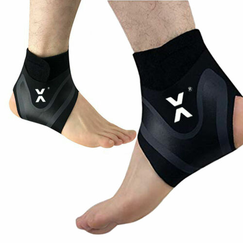 Ankle Support Brace Compression Sleeve Planter Fasciitis Pain Relief Foot Wrap - Picture 14 of 14