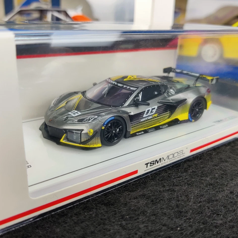 TSM MODEL CHEVROLET CORVETTE Z.06 GT3.R 2023 DAYTONA PRESENTATION 1:43 NEUF.B - Photo 3/4