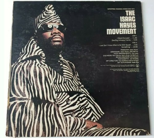 Isaac Hayes - The Isaac Hayes Movement - 1970 LP - Enterprise Records - Picture 5 of 10