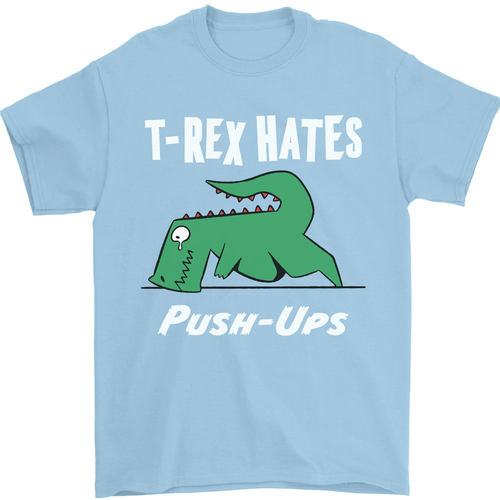 Camiseta T-Rex Hates Push Ups Gimnasio Divertida Dinosaurios Para Hombre 100% Algodón - Imagen 67 de 103