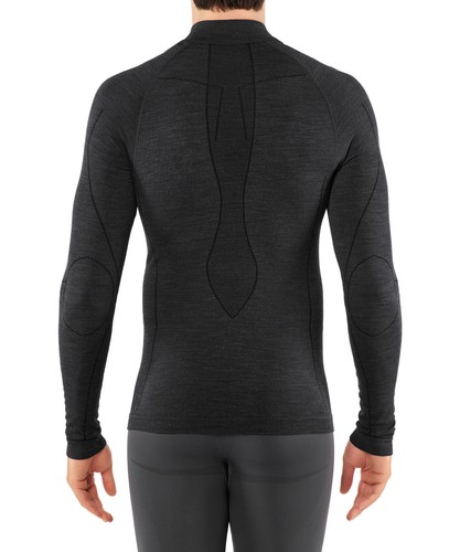 FALKE Herren Langarmshirt Wool-Tech Unterhemd Ski Snowboard Unterwäsche M Neu - Bild 3 von 4