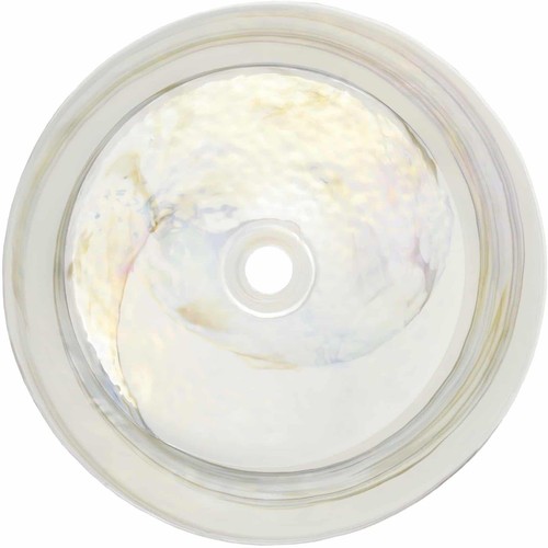 Native Trails MG1616 Murano 16" Circular Glass Vessel Bathroom - Abalone - Picture 7 of 12