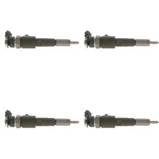 4x BOSCH Inyector Para Peugeot 206 Hatchback 2A/C 1.4 HDi Eco 70 Citroën
