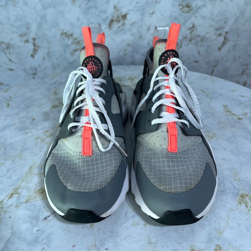 Nike Air Huarache Run Ultra Men's Size 7 Shoes Gray Athletic Trainer Sneakers - Picture 3 of 14