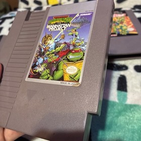 Teenage Mutant Ninja Turtles 1, II, & III  NES Nintendo Games Tested Authentic