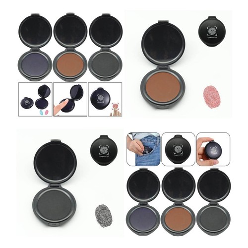 Portable Fingerprint Ink Pad for Secure Identification Supplies and Kit - Picture 12 of 14