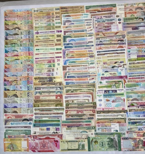 Lote x 400 Billetes Del Mundo TODOS DIFERENTES !! - Imagen 3 de 4