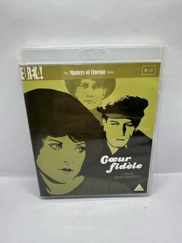 Coeur Fidèle Blu ray/DVD Faithful Heart Eureka #19 Masters of Cinema RARE OOP