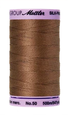 Hazelnut 0281 | Silk-Finish Cotton 50wt - #9104 (500M / 547Y Spool) | Mettler