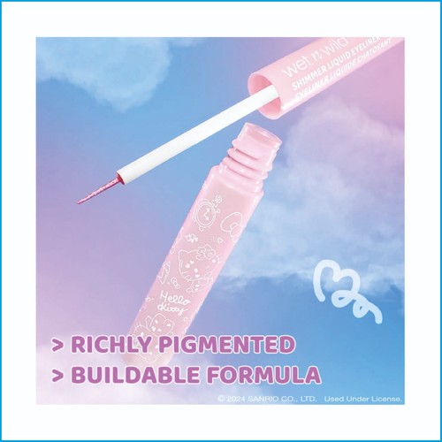 wet n wild Hello Kitty Shimmer Liquid Eyeliner - Kawaii - Picture 10 of 12