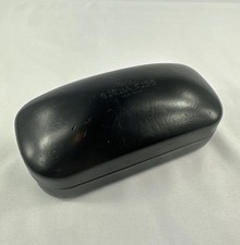 Coach Hard Shell Glasses Case Glossy Black Sunglasses Eyeglasses Clamshell Case