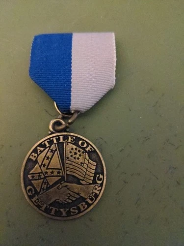 Battle of Gettysburg Medal Souvenir of The Civil War