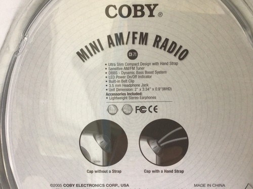 Coby AM/FM Radio CX-71 - Picture 4 of 9