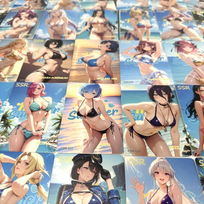 #ad Femme Fatale 2 Goddess Story: Pick Your SSR Bikini Beach Waifu CCG Card $2.59