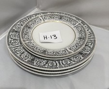 Set of 5 Royal M - Mita - EMPIRE - Black &White 3 X Dinner P & 2 X Salad Plates