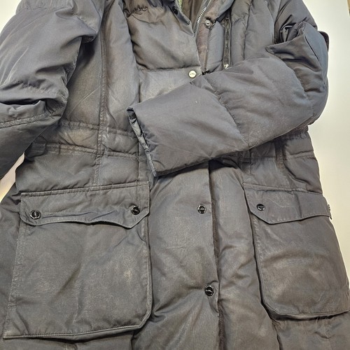 Lauren Ralph Lauren Down Quilted Faux Fur Hooded Full Zip Parka Long Jacket X-L - Picture 16 of 19
