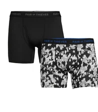 Pair of Thieves Super Fit Mesh Magic Boxer Briefs, 2 Pack XXL (42-44) NWT