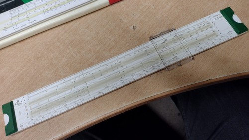 Konvolut 3 StkRechenschieber Faber Castell m.Anleitung/Aristo Siehe Beschreibung - Photo 2/11