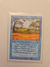 Phantasmal Terrain - Revised Edition 3ED - LP - MTG Magic - Common Enchant Land