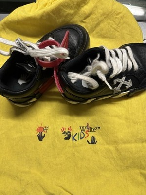 Off-White Unisex Toddler's Black Vulcanized Sneakers