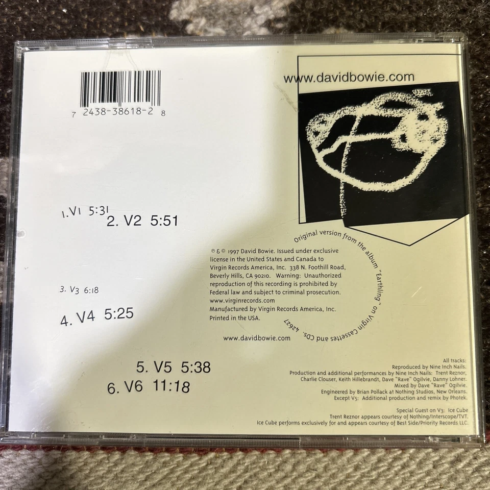 David Bowie I’m Afraid Of Americans CD - Image 2 of 4