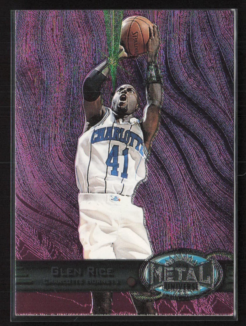 1997-98 Metal Universe - Glen Rice #35 - Set Break! Combined Shipping!