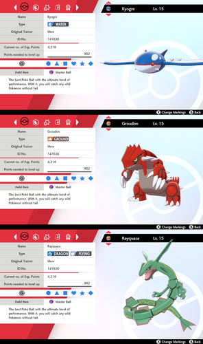 Non Shiny 6IV XXXL Low Level (1-20**) Legendäre Pokemon Schwert/Schild Home - Bild 31 von 83