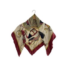 Hermes Scarf Silk Carre 90 Carriage y1 1002