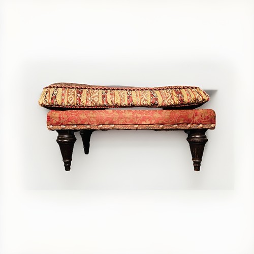 Antique Style Ottoman/Footstool From The Jeff Zimmerman Antique Collection 