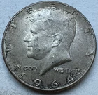 1964 Kennedy Half Dollar 90% Silver - INV#8677