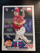 2023 Topps Series Two LOUIE VARLAND #441 Rookie RC Blue Jays Ace Reliever