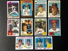 Vintage Topps Nolan Ryan 1975-85 baseball cards lot 10 Cards