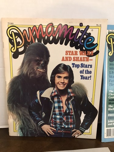 Dynamite Magazine Lot 3 PLUS POSTERS Star Wars Shaun Cassidy 44 118 125 - Picture 2 of 5