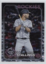 2024 Topps Update Silver Crackle Foilboard Jacob Stallings #US246 0t2