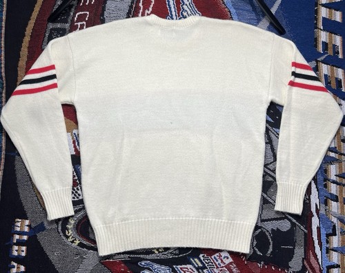 Vintage Boonton Sweater Cliff Engle Knit Radio Corp Electronics NJ Men’s XL - Picture 2 of 13