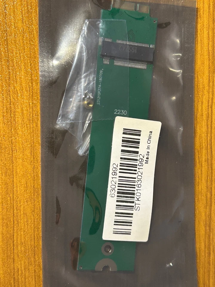 Apple Macbook Air  SSD Adapter mit 256GB Micron SSD -  NEU - Bild 2 von 2