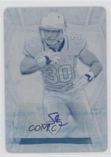 2013 Topps Supreme Rookie Printing Plate Cyan 1/1 Stepfan Taylor #SRA-ST Auto RC