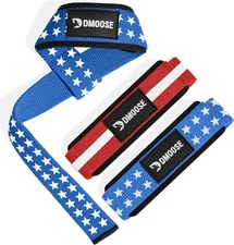 Fitness Lifting Straps 24" (Pair) - 5Mm Padded Durable Wrist Strap Silicone Grip