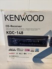 Kenwood Kdc-148 1-Din Cd Player Mp3 Wma Aux In-Dash Receiver