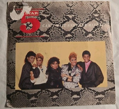5 Star Can't Wait Another Minute 7 Inch Vinyl Single Great Condition