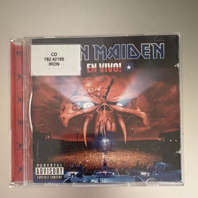 Iron Maiden En Vivo! Live Album CD Heavy Metal 2012 Parental Advisory